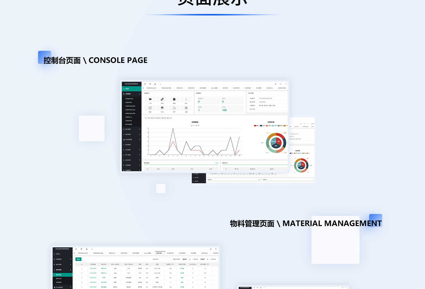 高校進銷存系統項目圖片